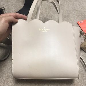 Kate spade purse- light pink with hot pink inside